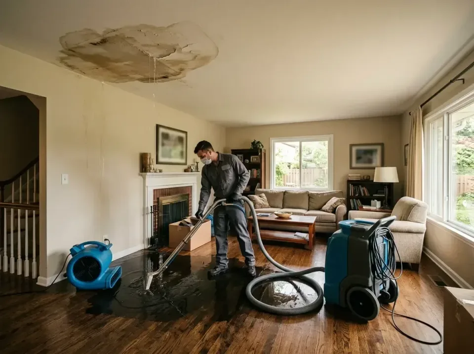 attic-pipe-burst-ceiling-drip-008 — frequently asked questions, Water Damage Restoration & Carpet Care in Highland, CA